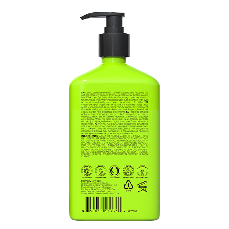 Beamarry New York Rosemary Tea Tree Energy Conditioner 380 ml - Sulfate & Paraben free Color Safe Formula