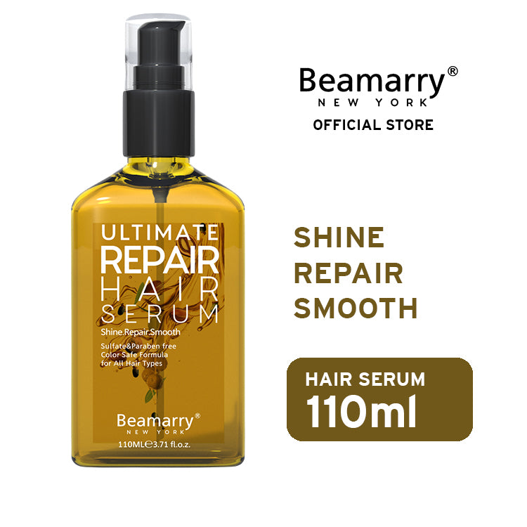 Beamarry New York Ultimate Original Hair Serum 110ml- Sulfate & Paraben free ColorSafe Formula for all hair types