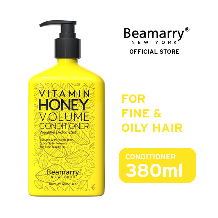 Beamarry New York Vitamin Honey Volume Conditioner 380ml- Phosphate Free, Sulfate Free, Paraben Free and Color Safe